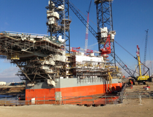 JACK UP DRILLING RIG – COSTRUZIONE LIVING QUARTER